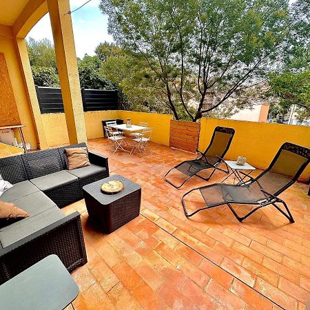Appartement Proche Mer Avec Terrasse Et Jardin Privatif Hyères Buitenkant foto